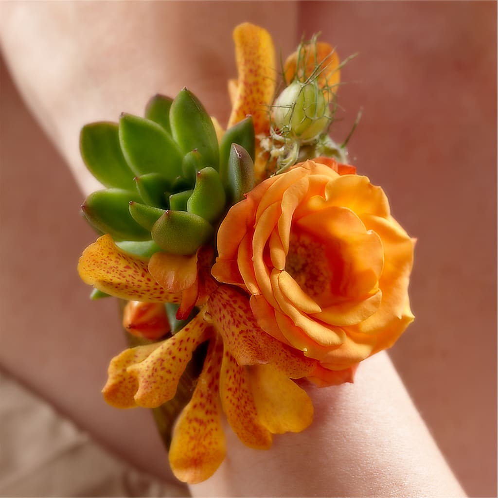Irresistible Love Wrist Corsage – Meramec Florist, Steelville MO