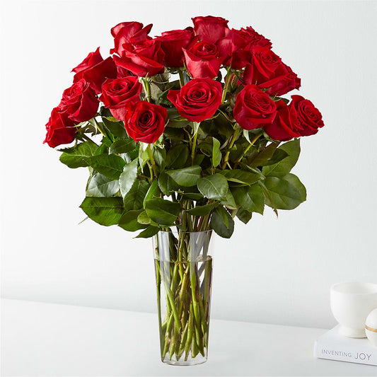Long Stem Red Rose Bouquet –  Meramec Florist, Steelville MO