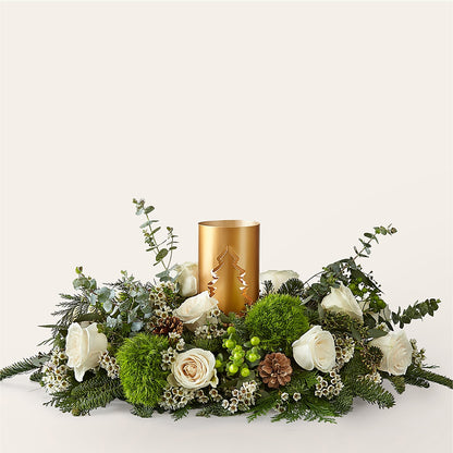 Chestnuts Roasting Centerpiece –  Meramec Florist, Steelville MO