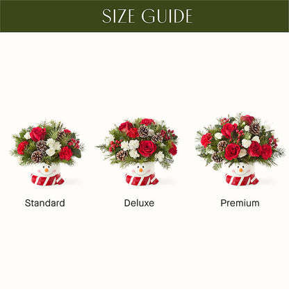 Jolly Snowman Bouquet –  Meramec Florist, Steelville MO