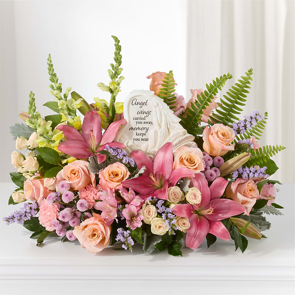 Gentle Light Arrangement –  Meramec Florist, Steelville MO