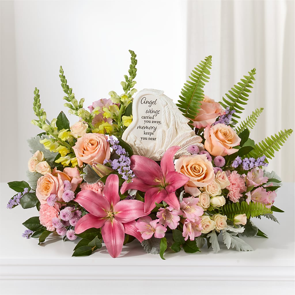 Gentle Light Arrangement –  Meramec Florist, Steelville MO