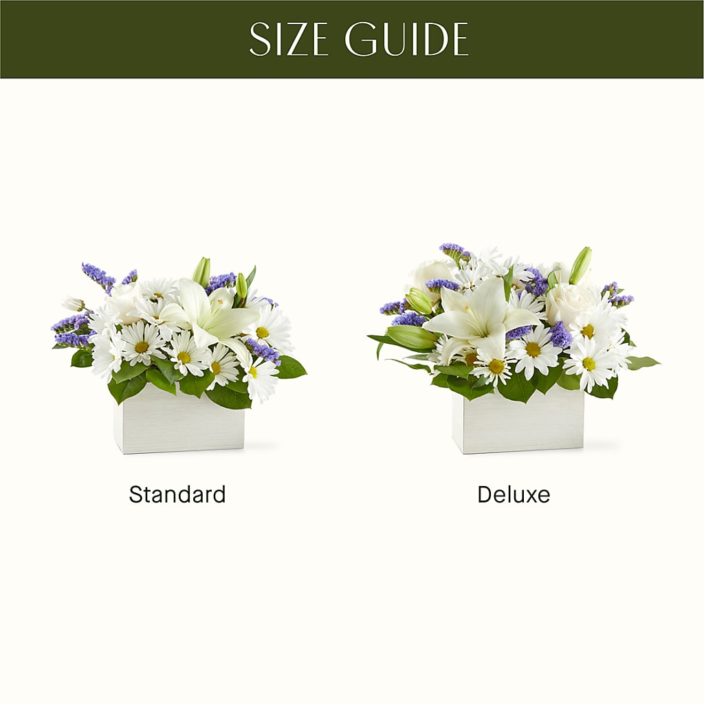 Beyond Blue Box Bouquet –  Meramec Florist, Steelville MO