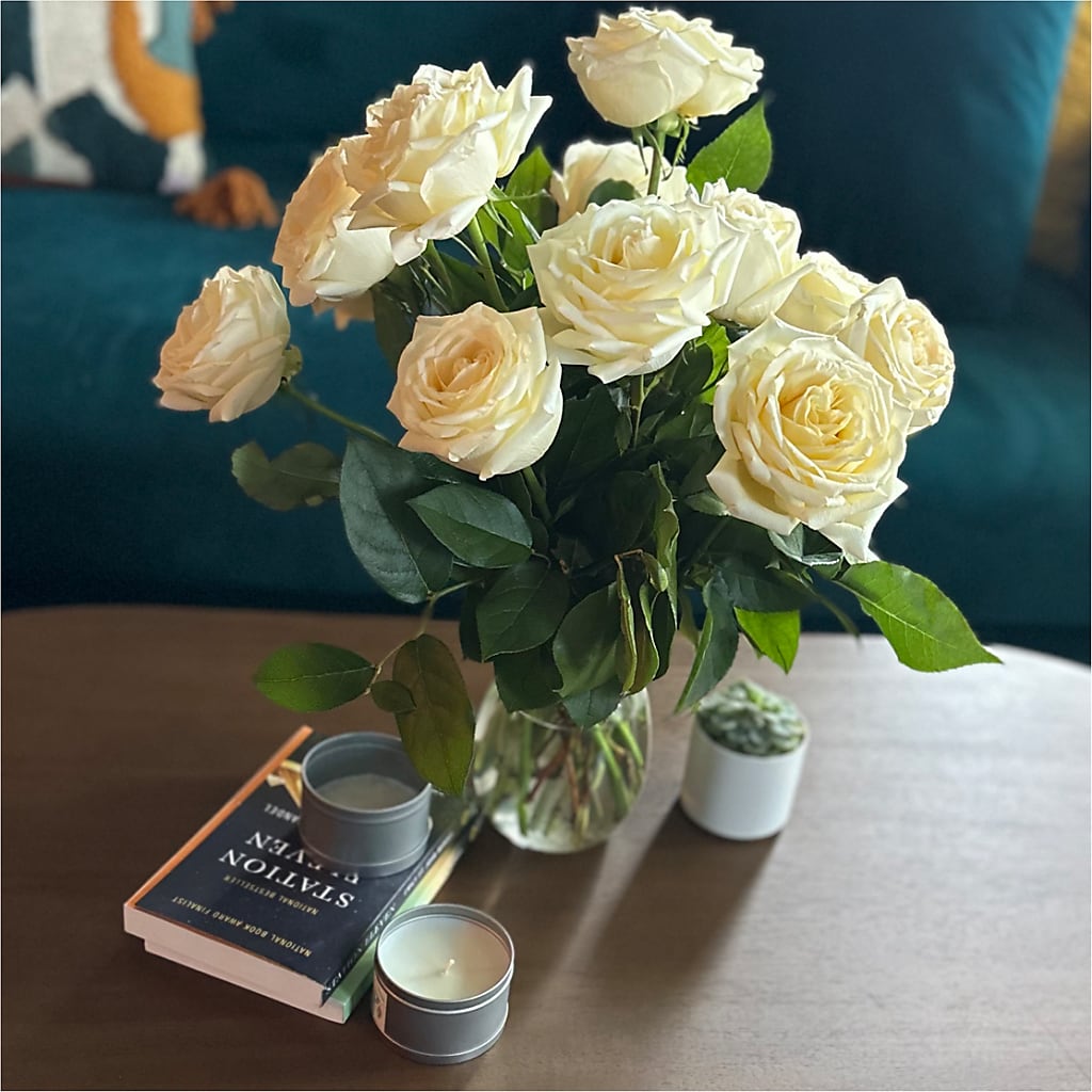 Long Stem Yellow Rose Bouquet –  Meramec Florist, Steelville MO
