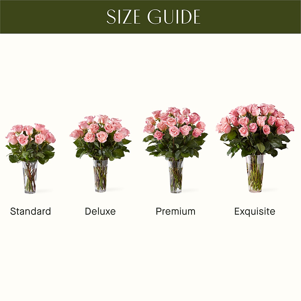 Long Stem Pink Rose Bouquet –  Meramec Florist, Steelville MO