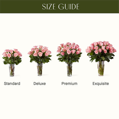 Long Stem Pink Rose Bouquet –  Meramec Florist, Steelville MO