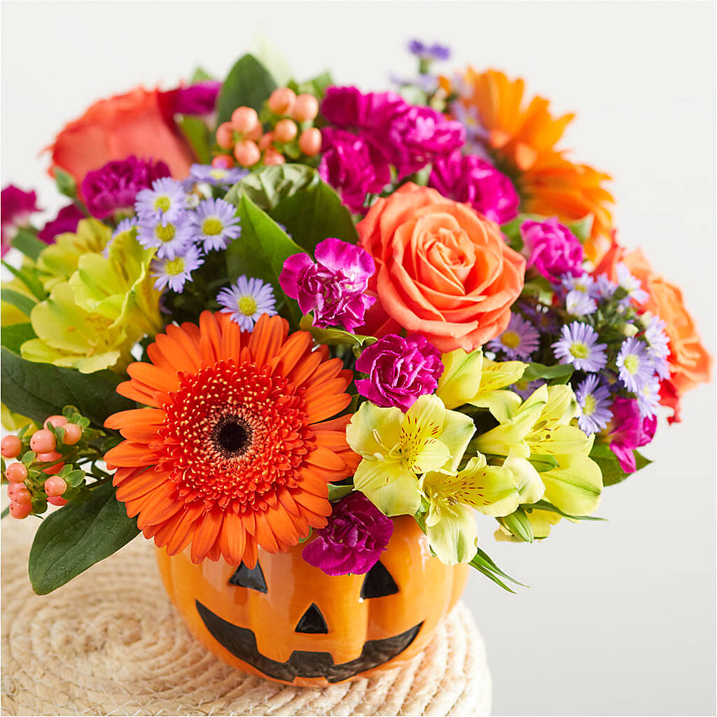 Tricks & Treats Pumpkin –  Meramec Florist, Steelville MO