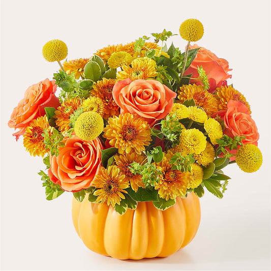 Gourdgeous Pumpkin –  Meramec Florist, Steelville MO