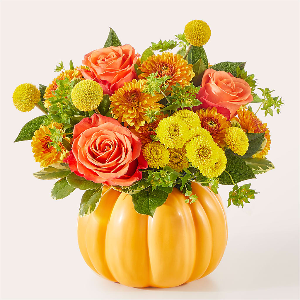 Gourdgeous Pumpkin –  Meramec Florist, Steelville MO