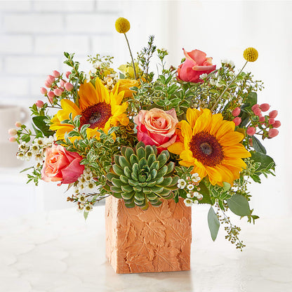 Sunflower Season Bouquet –  Meramec Florist, Steelville MO