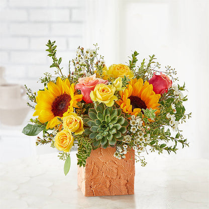 Sunflower Season Bouquet –  Meramec Florist, Steelville MO