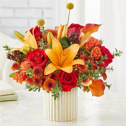 Scarlet Skies Bouquet –  Meramec Florist, Steelville MO