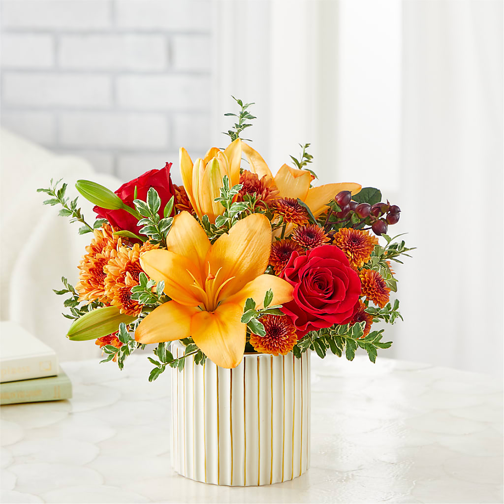Scarlet Skies Bouquet –  Meramec Florist, Steelville MO