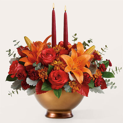 Fruits of Fall Centerpiece –  Meramec Florist, Steelville MO