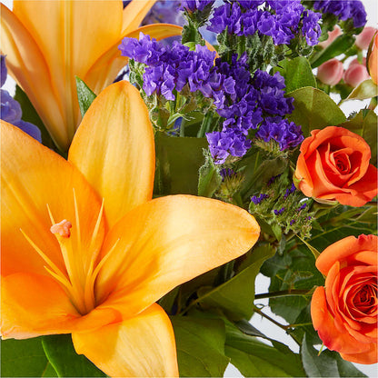 Radiant Citrus Bouquet –  Meramec Florist, Steelville MO