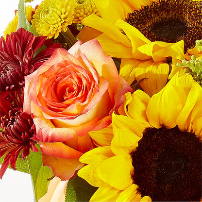 Golden Gourd Pumpkin Bouquet –  Meramec Florist, Steelville MO
