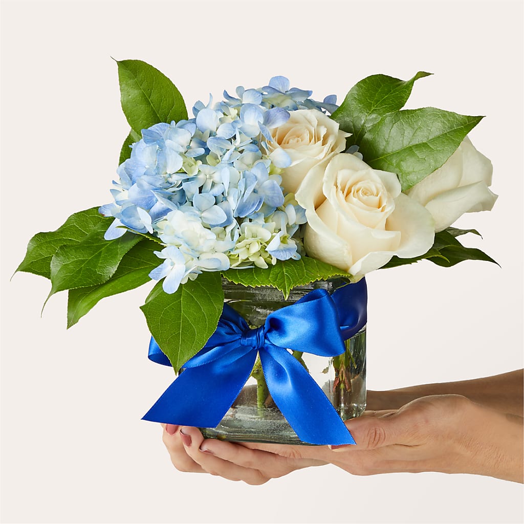 Sky Blue Delight Bouquet –  Meramec Florist, Steelville MO