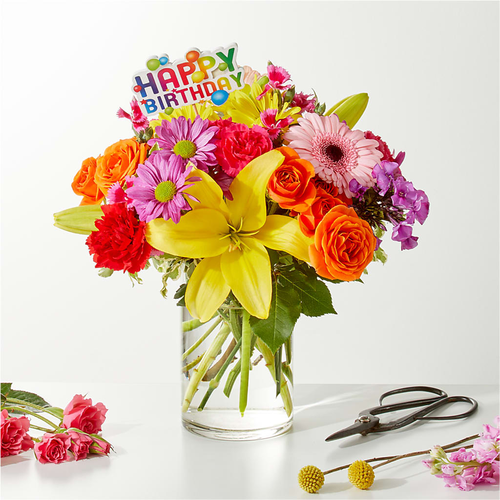 Cue the Confetti - A Florist Original –  Meramec Florist, Steelville MO