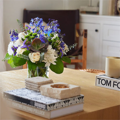 Cerulean Waves Bouquet –  Meramec Florist, Steelville MO