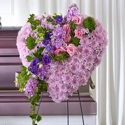Treasured Love Standing Heart –  Meramec Florist, Steelville MO