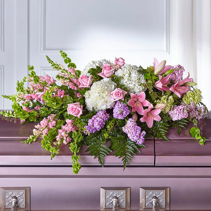 Life's Gratitude Casket Spray –  Meramec Florist, Steelville MO