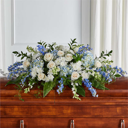 Timeless Essence Casket Spray –  Meramec Florist, Steelville MO