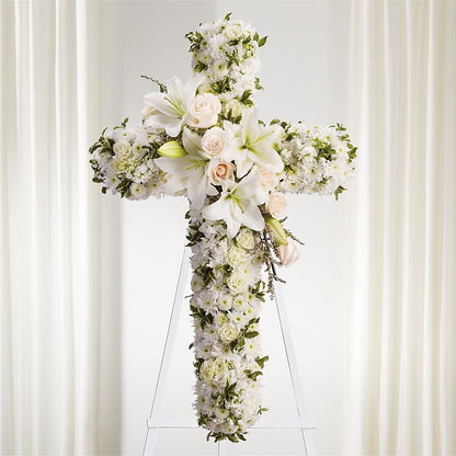 Spiritual Guidance Standing Spray –  Meramec Florist, Steelville MO