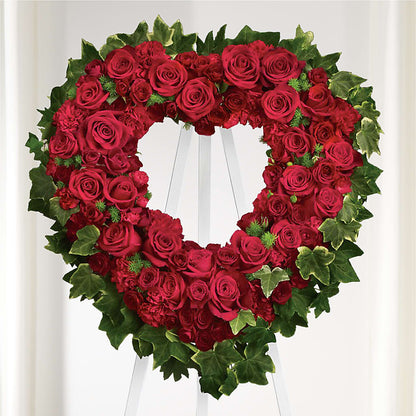 Wholehearted Standing Spray –  Meramec Florist, Steelville MO