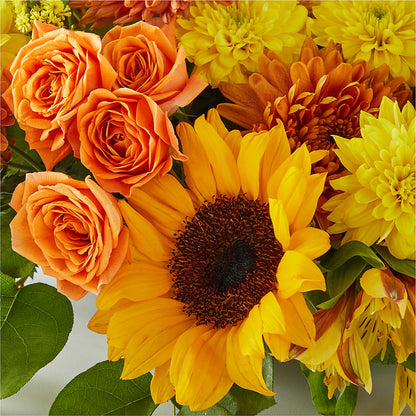 Autumn Harmony Centerpiece –  Meramec Florist, Steelville MO