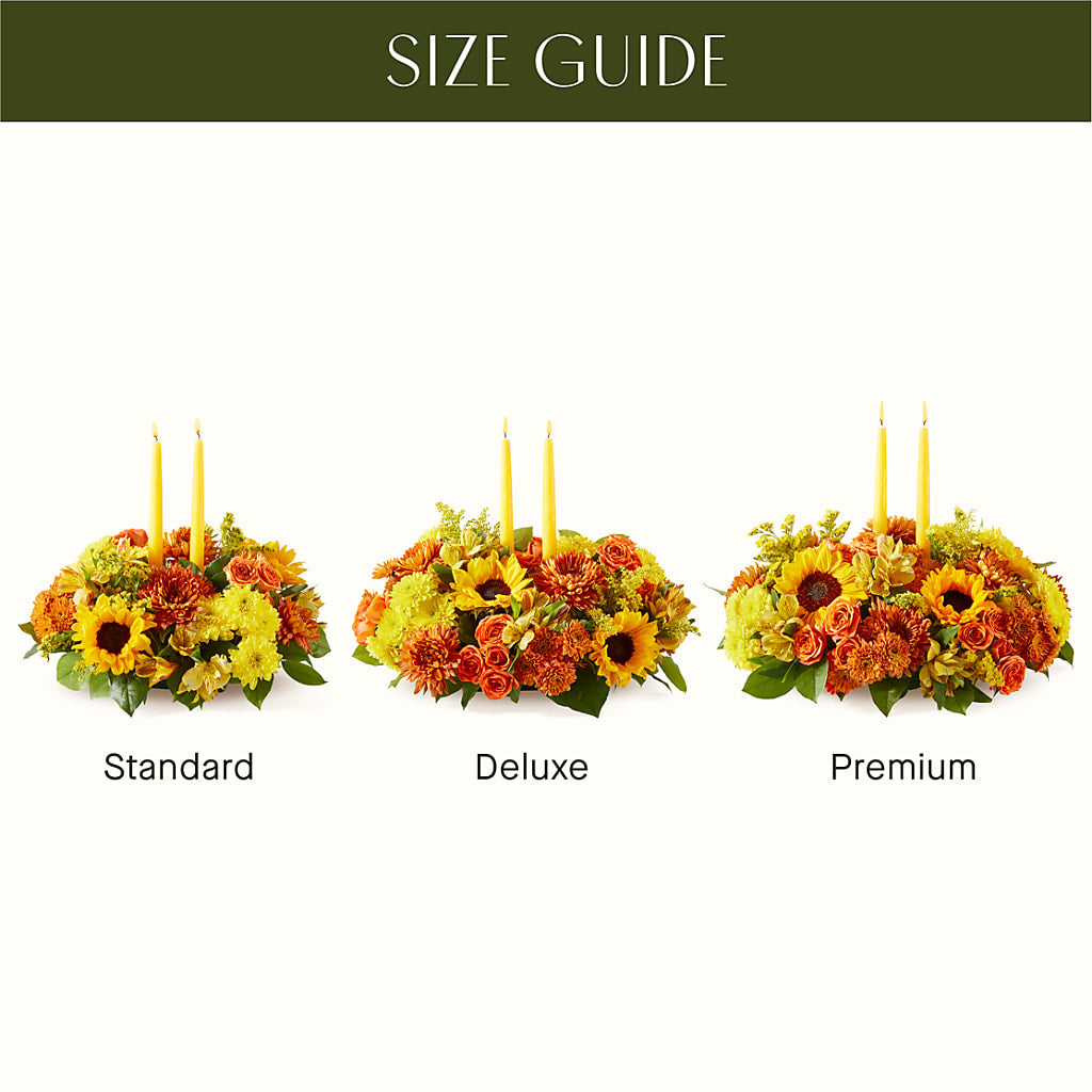 Autumn Harmony Centerpiece –  Meramec Florist, Steelville MO