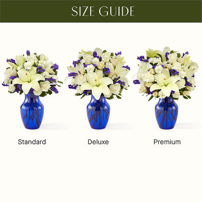 Sapphire Rush Bouquet –  Meramec Florist, Steelville MO