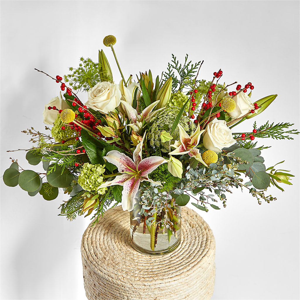 Berry & Bright Bouquet –  Meramec Florist, Steelville MO