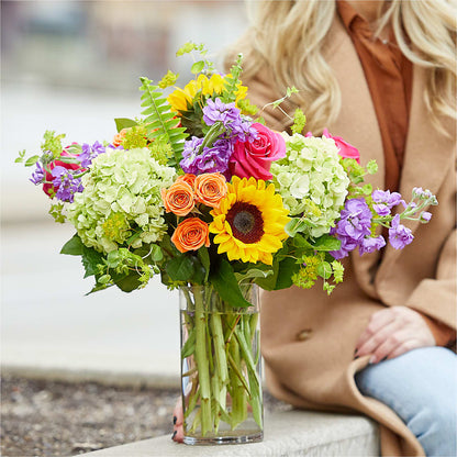 Vibrant Greetings Bouquet –  Meramec Florist, Steelville MO