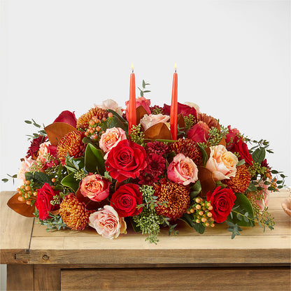 Gather Near Centerpiece –  Meramec Florist, Steelville MO