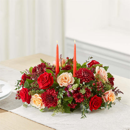 Most Thankful Centerpiece –  Meramec Florist, Steelville MO