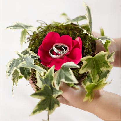 Lila Rose Ring Nest –  Meramec Florist, Steelville MO