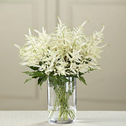 White Astilbe Bouquet –  Meramec Florist, Steelville MO