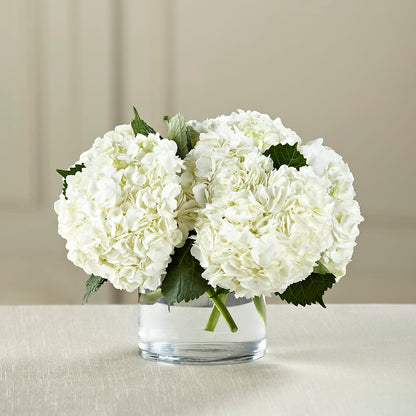 White Hydrangea Bouquet –  Meramec Florist, Steelville MO